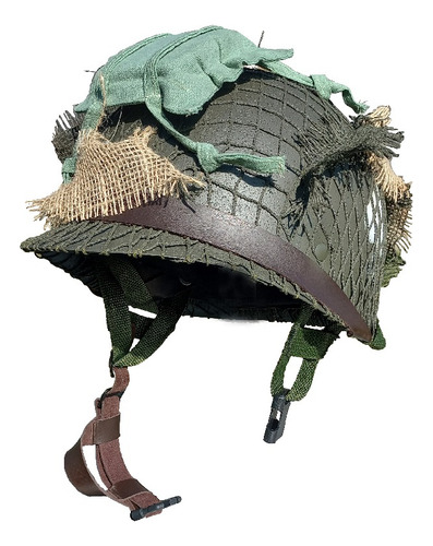Capacete De Guerra Modelo M1 Pintura Band Of Brothers
