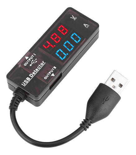 Cargador Usb Voltaje Corriente Medidor De Batería Probador D