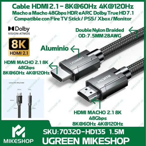Tipos de hdmi 2.1 clearance
