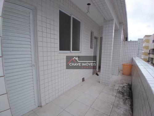 Apartamento Com 2 Dormitórios À Venda, 90 M² Por R$ 371.000,00 - Centro - São Vicente/sp - Ap2788