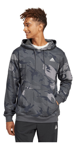 Sudadera adidas Essentials Seasonal Camouflage Hombre Multic