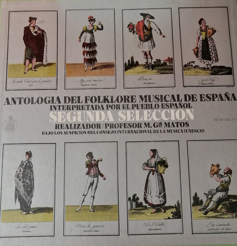 Antología Del Folklore Música De España Box 4 Lps