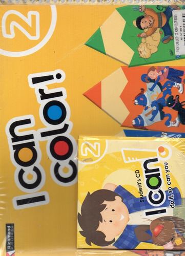 I Can Color 2 Student´s Book With Cd Room