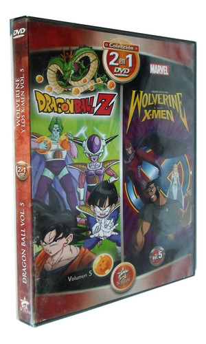 Dvd Dragon Ball Z Wolverine X-men Coleccion 2 En 1 (Usado)