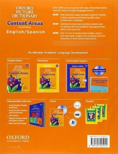 Oxford Picture Dictionary For The Content Areas..., De Kauffman Ph.d., Dorothy. Editorial Oxford University Press En Inglés