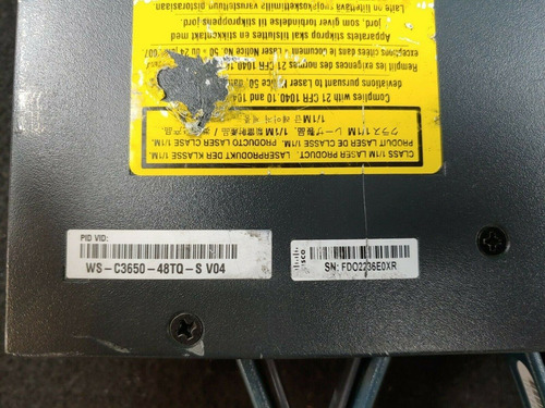 Cisco 1025w Power Supply Pwr-c2-1025wac 2960x 3650 Switch