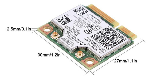 Tarjeta Inalámbrica Integrada Para Portátil 7260hmw 7260ac 8