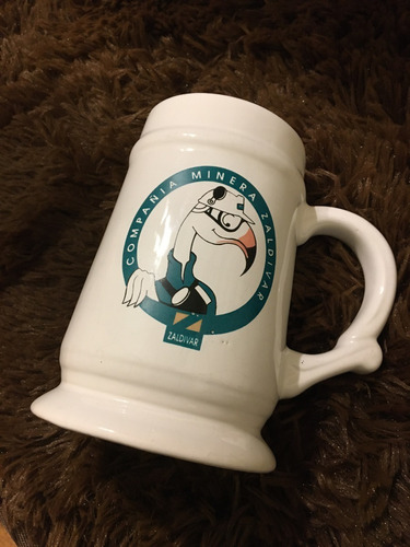 Antiguo Jarro Shopero O Cervecero Compañía Minera Zaldívar (Usado)