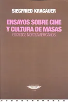 Comprar Ensayos Sobre Cine Y Cultura De Masas - Siegfried Kracauer