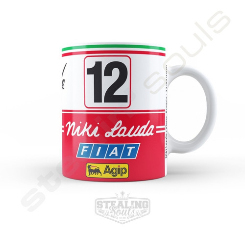 Taza De Porcelana Fierrera - Niki Lauda #04 | Formula 1