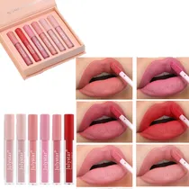 Comprar Kit 6 Tintas Matte Ink Coreanas Labiales De Larga Duración Color 6 Colores
