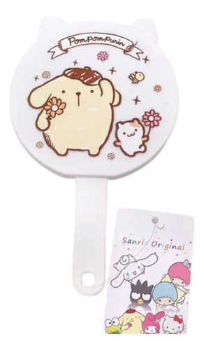 Espejo De Mano Con Aumento Sanrio Diseños Con Peineta