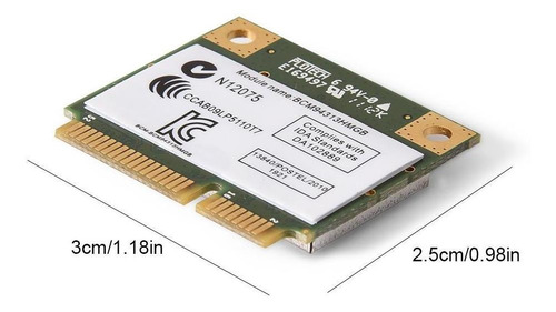 Mini Bluetooth Wifi 2 Em 1 Cartão Para Intel/ati/amd Pci-e