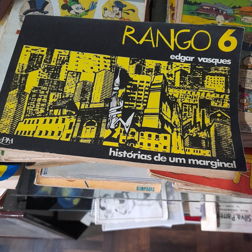 Livro O Rango 6 Edgard Vasques Usado Bom Estado.