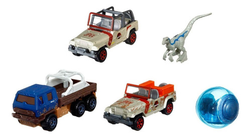 Matchbox Jurassic World Auto Básico 5 Pack Modelo Variable Color Multicolor