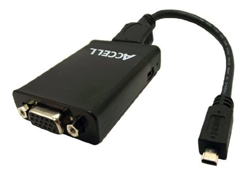 Adaptador Accell Micro Hdmi (hdmi-d Macho) A Vga (hembra) -