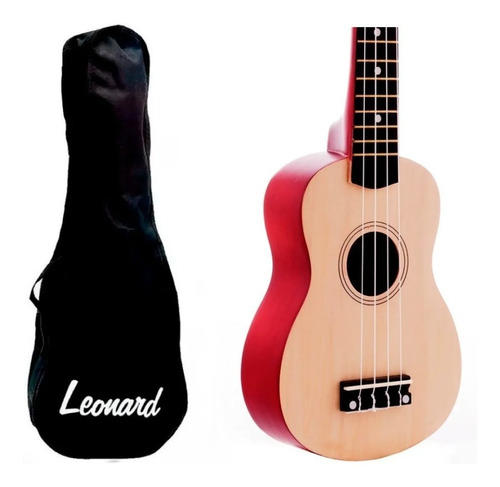 Imagen 2 de 10 de Ukelele Soprano Profesional Excelente Calidad + Colores + Funda + Envío Gratis