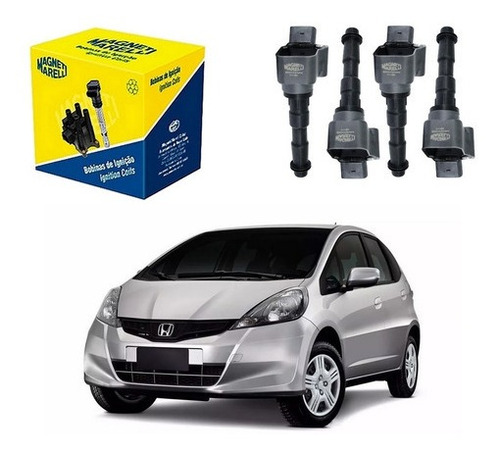 Bobina De Ignição Marelli Honda New Fit 1.5 16v 2010