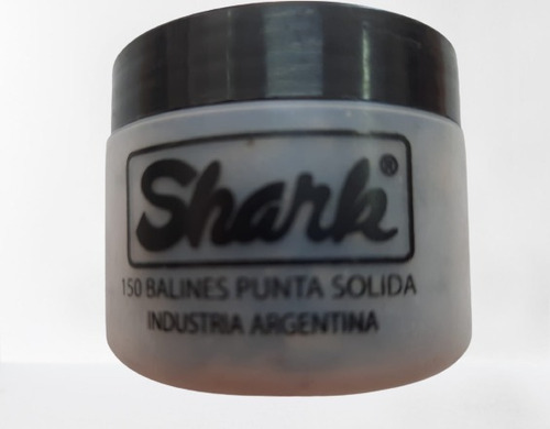 Balines Shark Original Punta Solida Cal 6.35 X 200 Unidades