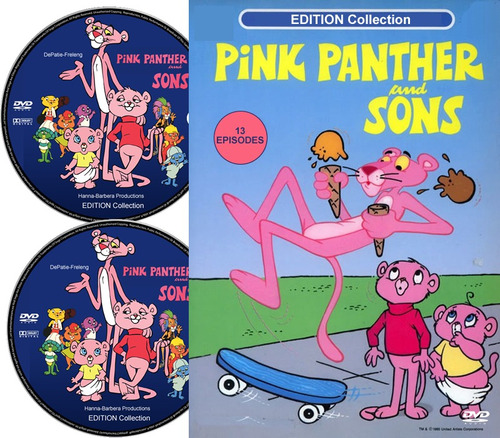 Dvd - Série A Pantera Cor De Rosa E Filhos Coletânea