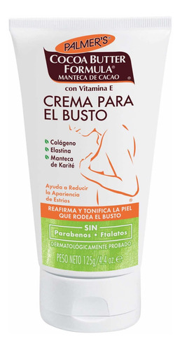 Palmers Crema Para Busto Reafirma Tonifica Reduce Estrías Tipo De Envase Tarro