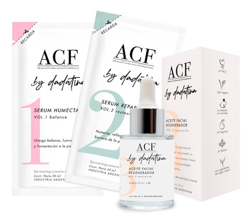 Acf Dadatina Serum Vol 3 + Refill Vol 1 + Refill Vol 2 Local