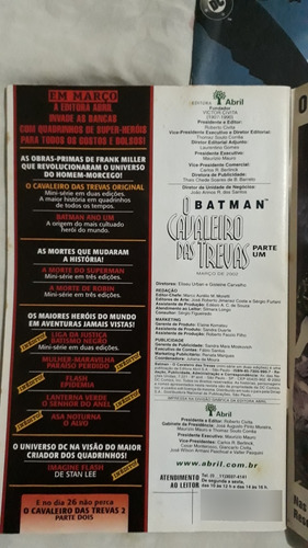 Hq Batman O Cavaleiro Das Trevas 1 E 2 + Ano Um Miller G2