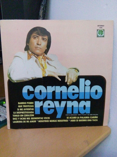 Cornelio Reyna Barrio Pobre, Vinyl Lp Acetato 