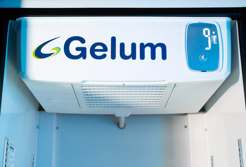 Refrigerador Exhibidor Comercial 1 Puerta Marca Gelum Blanco