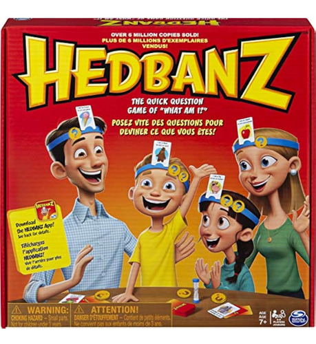 Hedbanz, Quick Question Family Adivinanzas Para Niños Y Adul