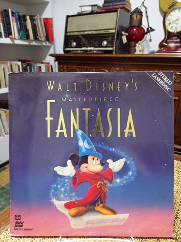 Doble Laser Disc Walt Disney Master Piece Fantasia