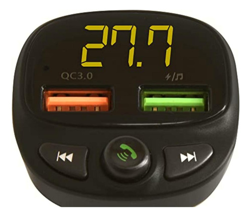 Lloyd's Lv-8004 Transmisor Bluetooth Para Auto Con 2 Puertos