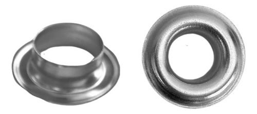 Ojillo Lona 3 Inoxidable Aluminio 200 Pzas 12 Mm