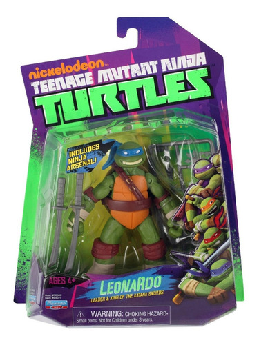 Leonardo Tortugas Ninja Turtles Shellraiser Playmates