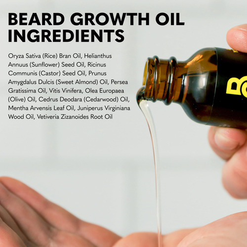 Kit De Crecimiento De Barba The Beard Club Derma Roller Con