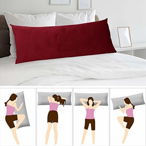 Imagen 3 de 7 de Funda De Navidad Stangh - Funda De Almohada De Cuerpo Rojo