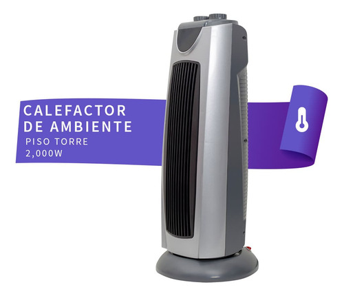 Calefactor De Ambiente De Torre, 2000 W