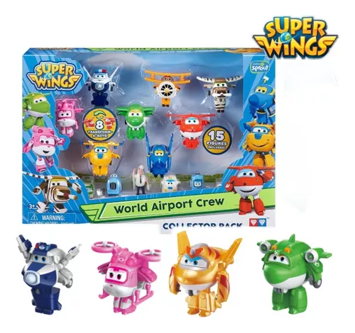 Set De Figuras Super Wings 15pzs