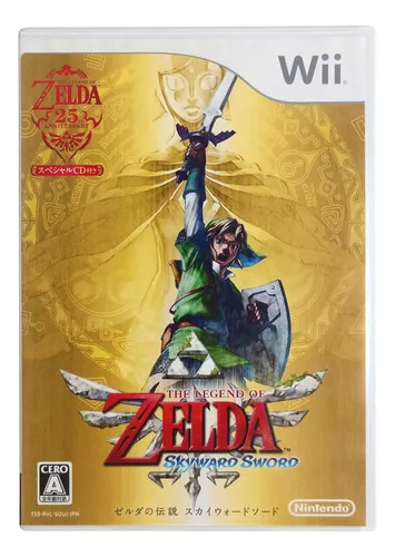 Wii Wiiソフト Jogo Wii The Legend Of Zelda Skyward Sword 25th Anniversary