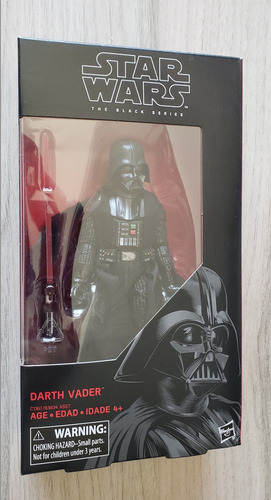 Figura Darth Vader Black Series 43 Colección De 6 Star Wars (Usado)