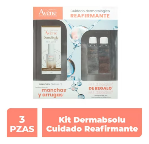 Kit Avene Anti Edad Dermabsolu Cuidado Reafirmante 3 Piezas