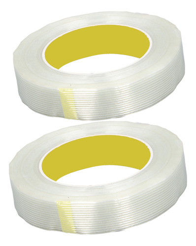 Cinta Autoadhesiva, 2 Rollos De Fibra De Vidrio, 25 Mm De An
