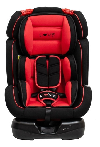 Butaca infantil para auto Love 2037 rojo y negro