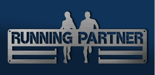 Imagen 1 de 6 de Medallero Running Partner Portamedallas Personalizado Gratis