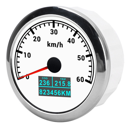 Odômetro De Barco 3 Em 1 Gps Velocímetro De 60 Km/h Medidor