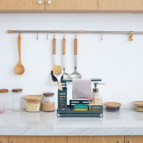 Estante Para Fregadero De Cocina Escurridor De Platos Con Ba