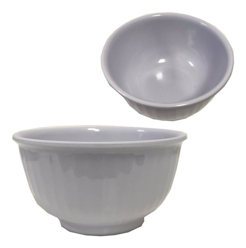 Compotera Bowl Helado Melamina Irrompible Rayado 11cm Silmar