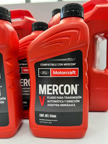 Aceite Mercon V Motorcraft 2 Garrafas + 3 Botellas 946ml