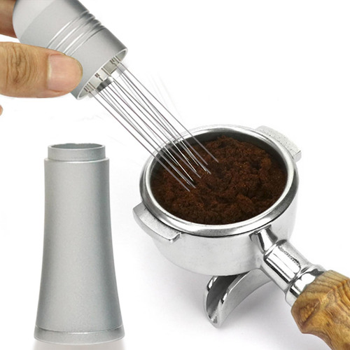 Coffee Tamper 2 En 1 Distribución De Café En Polvo Para
