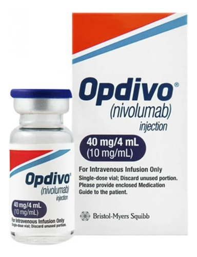 Opdivo Solución Inyectable 40 Mg/4 Ml, 1 Vial 4 Ml